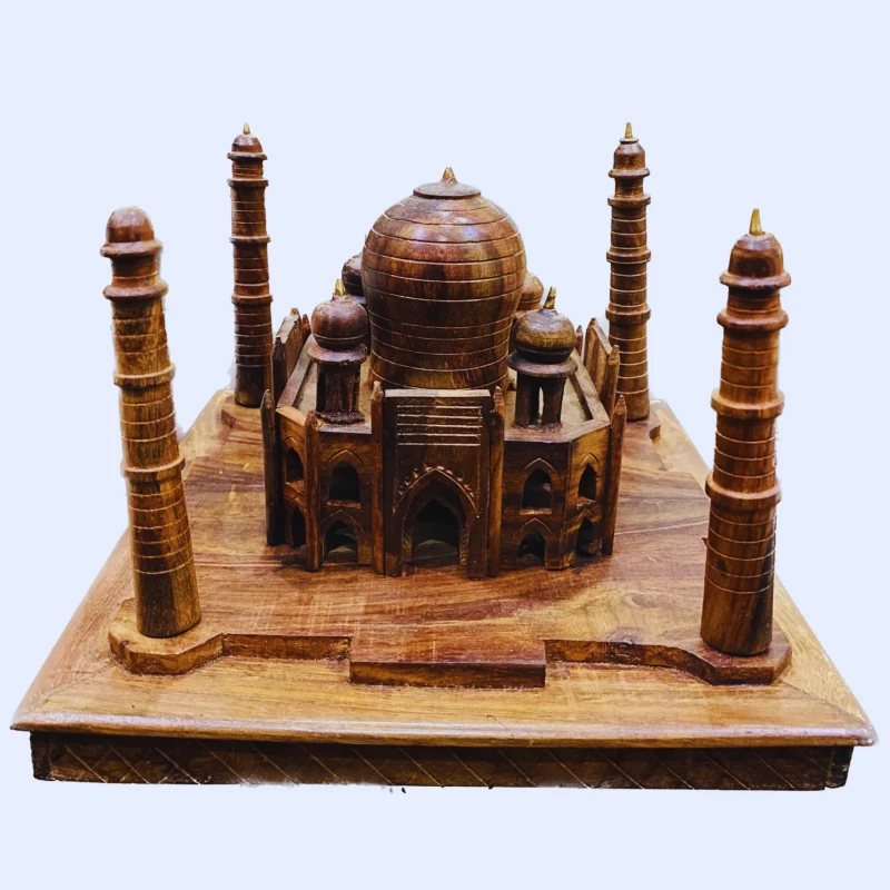 Taj mehal -wooden handmade
